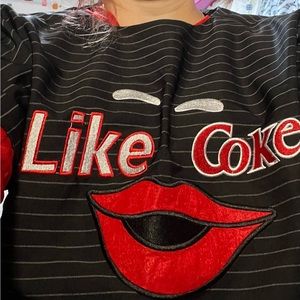 Coke Sets come with NWT earrings about Top 21" X19" Skits W12-15" x L18"